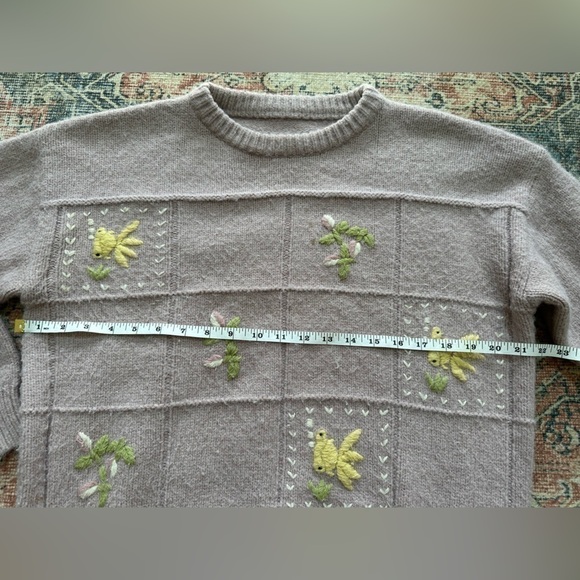 3 for $15 Ledin Purple Crewneck Sweater/Size Small - Picture 2 of 10